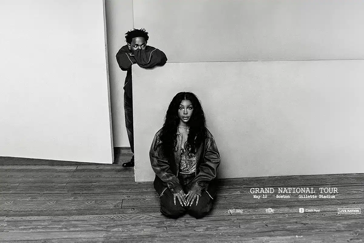 Kendrick Lamar and SZA