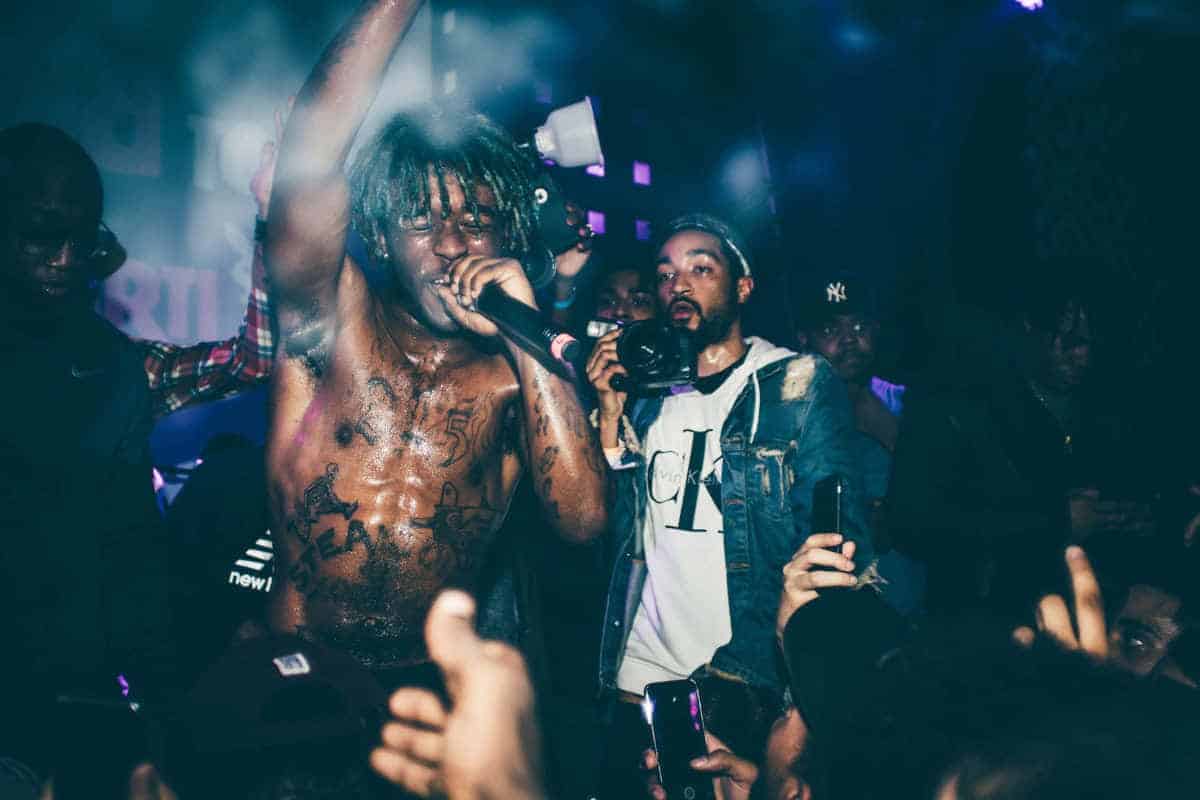 Lil Uzi Vert performing.