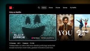 New Netflix Navigation
