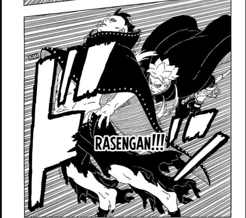 Jura vs Boruto in Boruto Blue Vortex Chapter 22