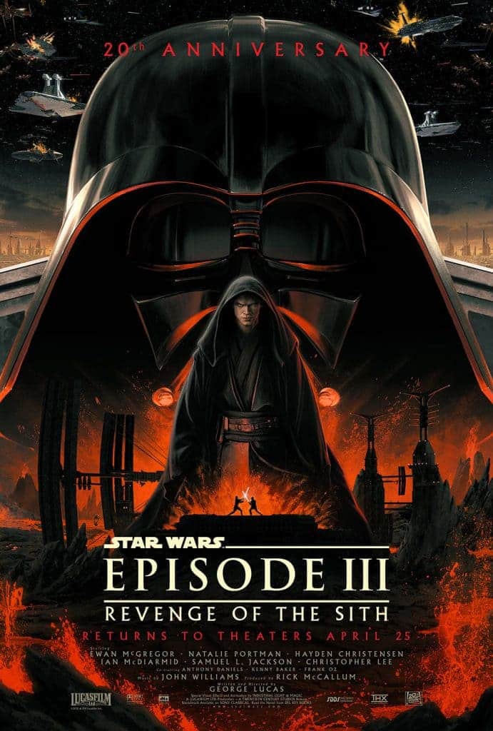 Star Wars: Revenge of the Sith poster courtesy of Disney