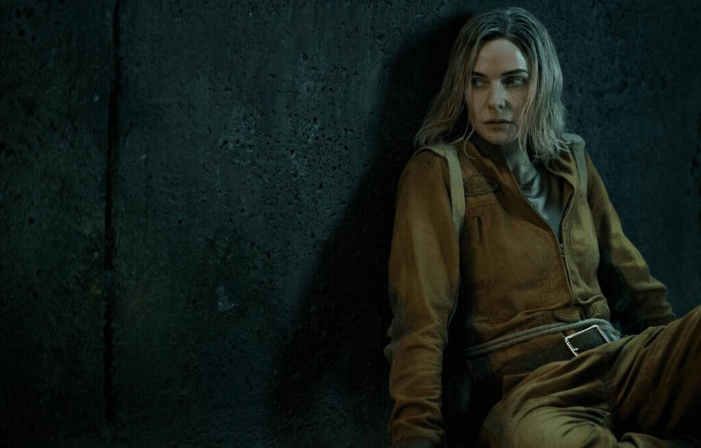 Rebecca Ferguson as Juliette Nichols in Silo, a haunting survival story on Apple TV+ set deep underground.