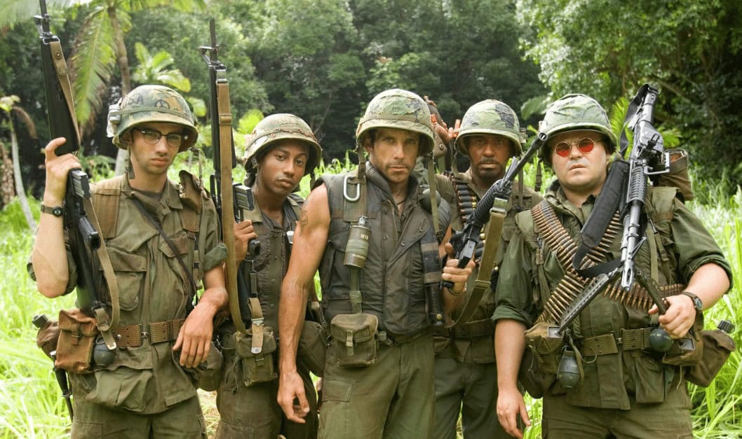 Top 10 Movies: Tropic Thunder (Courtesy of Hulu)