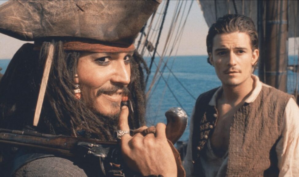 Top 10 Movies: Pirates of the Caribbean: The Curse of the Black Pearl | Courtesy of Disney Plus, upcoming Disney movies based on theme park rides