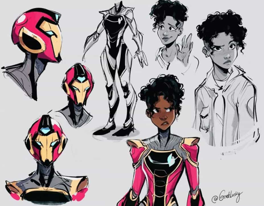 Riri Williams, a Ironheart (from Gretel Lusky)