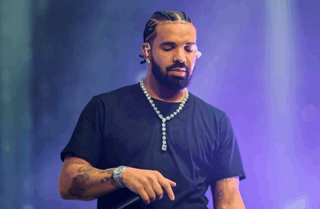 Drake, a top streaming artist on Apple Music.