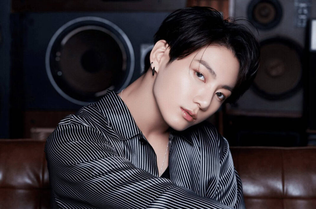 Jungkook of BTS, a top streaming artist on Apple Music.