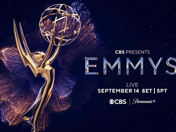 promotional image for the Emmy Awards 2025 on CBS and Paramount+ For article on 10 tv shows expecting nominations for the 2025 Emmy Awards
