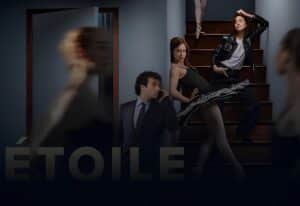 Promotional image screenshotted from amazon prime video for new ballet tv show Etoile