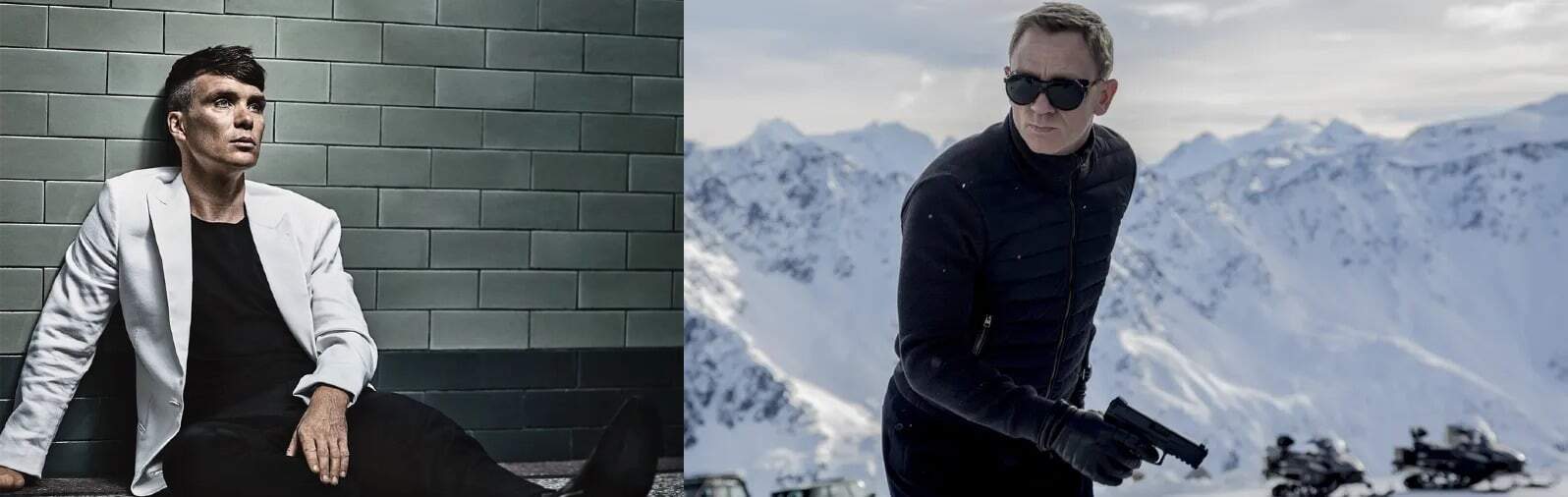 Cillian Murphy and Daniel Craig