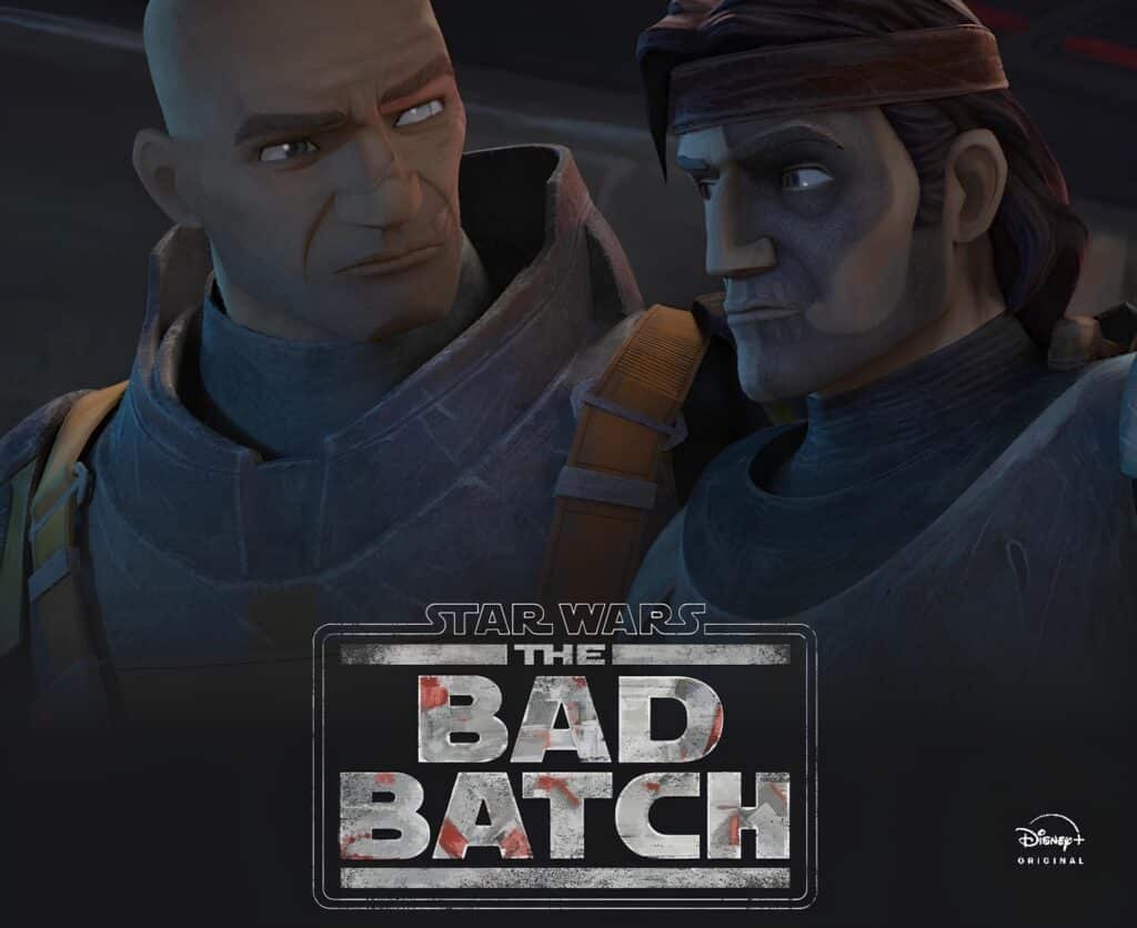 Disney+ promotional image of Star Wars: The Bad Batch