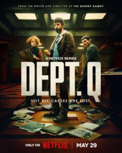 Dept Q official poster courtesy of Netflix