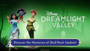 DIsney Dreamlight Valley Mysteries of Skull Rock update promo image courtesy of Disney Dreamlight Valley on Twitter