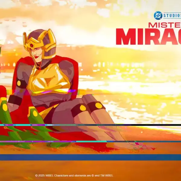 Mister Miracle Animated Series art