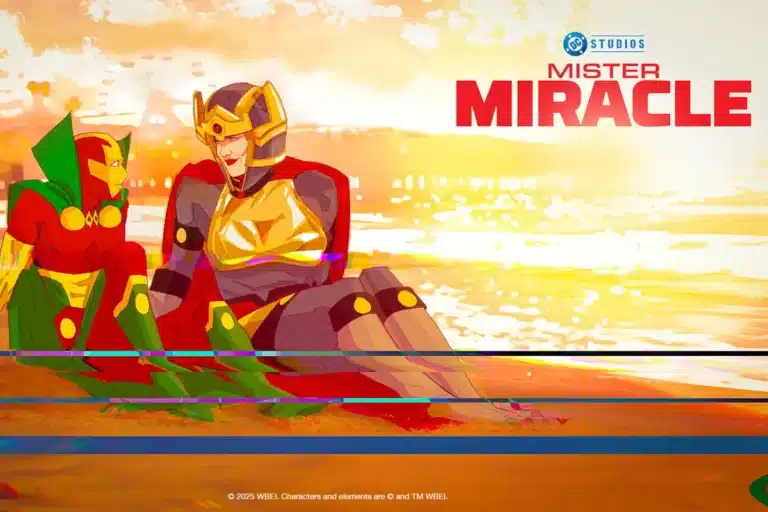 Mister Miracle Animated Series art