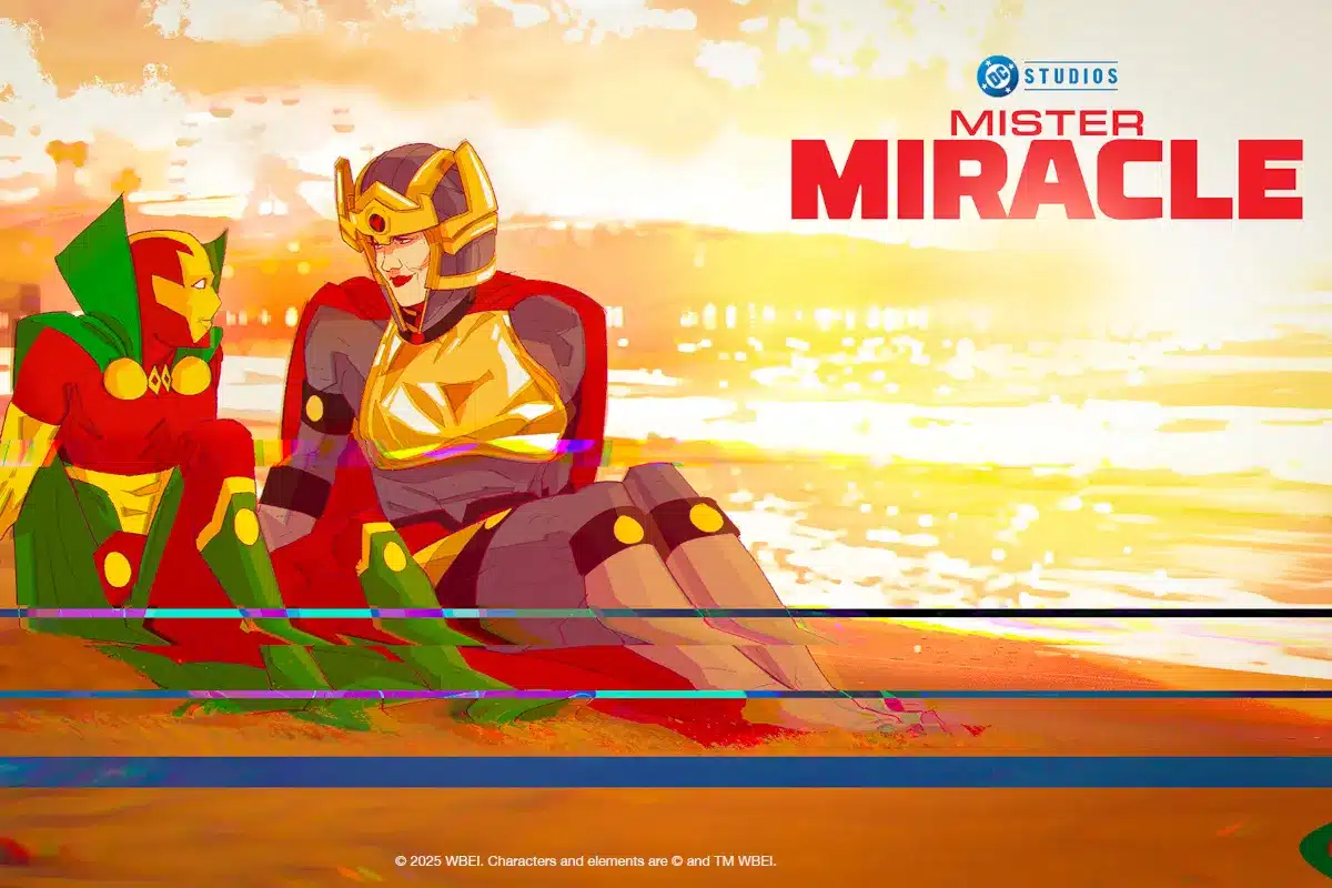 Mister Miracle Animated Series art