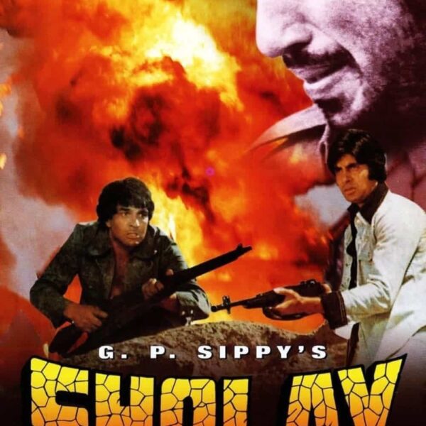 Sholay movie poster