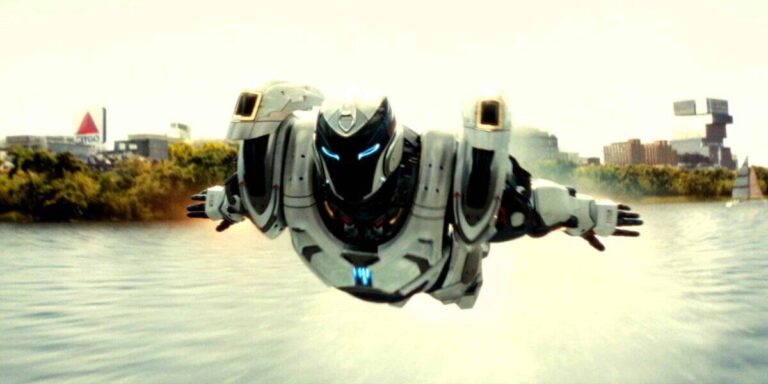 Robert Downey Jr. as Iron Man passes down legacy to Ironheart