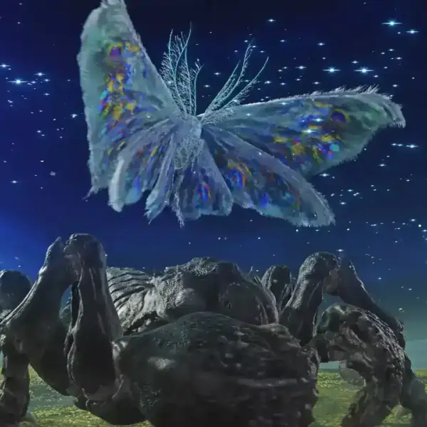 Sentient Pest: Gnoster boss fight in Elden Ring: Nightreign. Everdark Sovereign