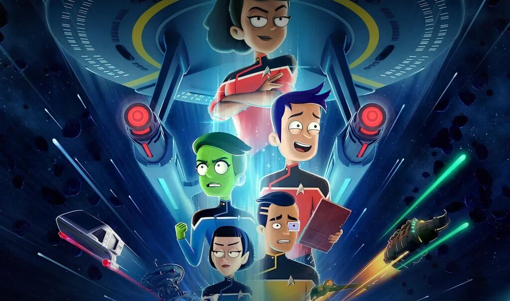 Star Trek: Lower Decks promotional image from paramount+