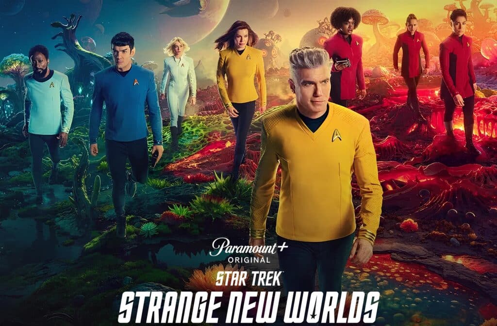 Star Trek: Strange New Worlds promotional image from paramount+