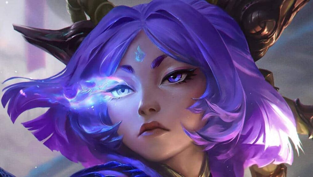 League of Legends Yunara Splash Art Riot Games