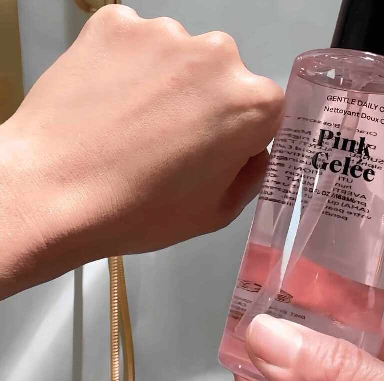 screenshotted image of Provence Beauty's best selling cleaner Pink Gelee