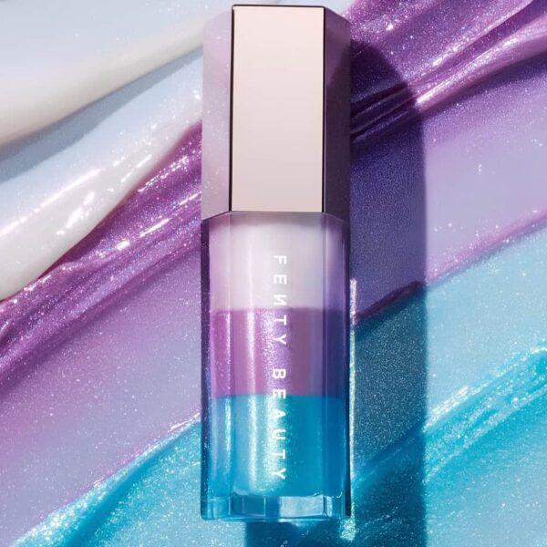 promotional image of Fenty Beauty's new Gloss Bomb available at Sephora