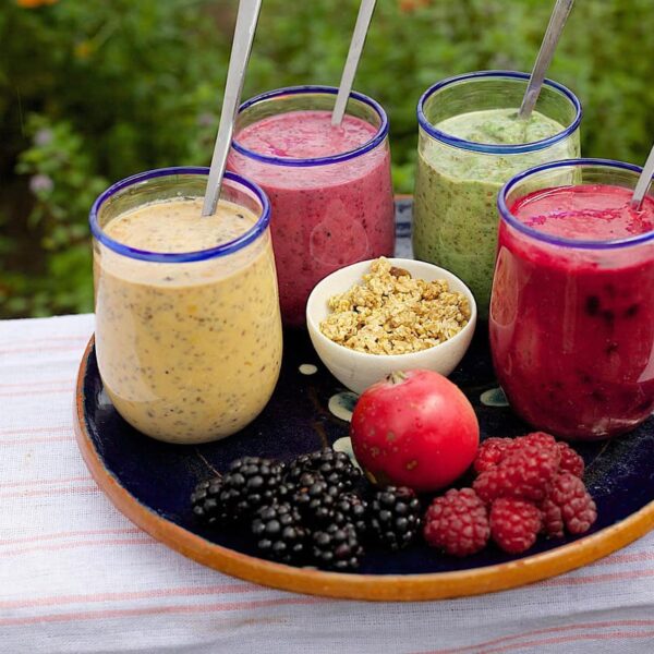 fruit, dessert, food, drinking, snack, smoothie, breakfast