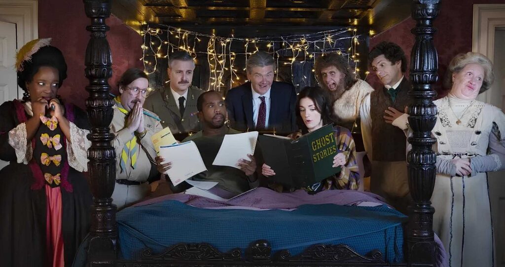 Promotional image for tv series Ghosts UK available on Paramount+