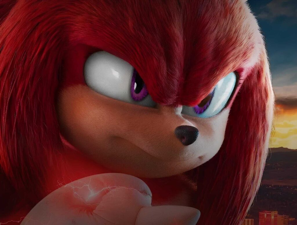 promotional image for tv series Knuckles on paramount+