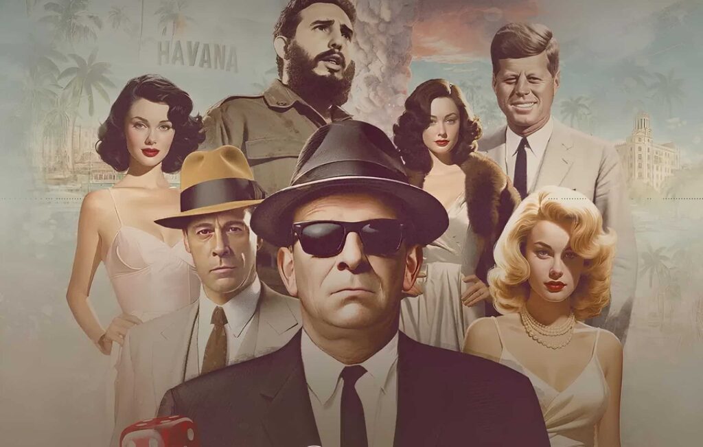 promotional image for series Mafia Spies available on paramount plus 