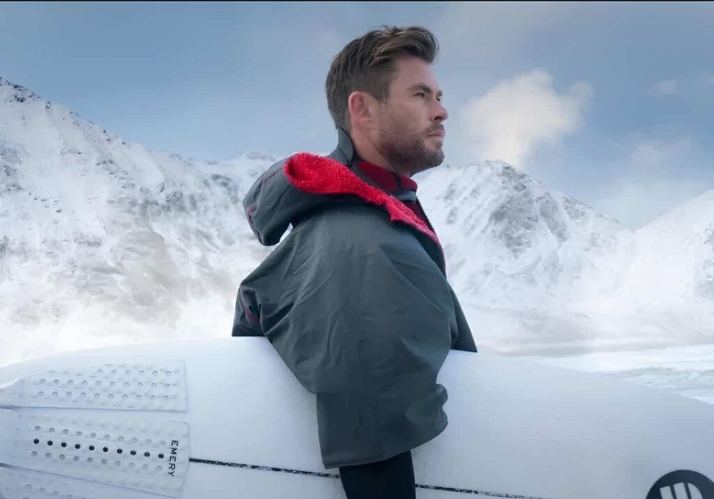 promotional image for Disney+ tv series Limitless with Chris Hemsworth from National Geographic 