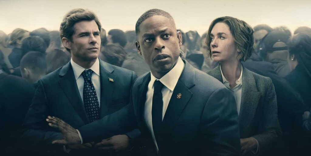 promotional image for the hulu tv series Paradise available on Disney+ with bundle