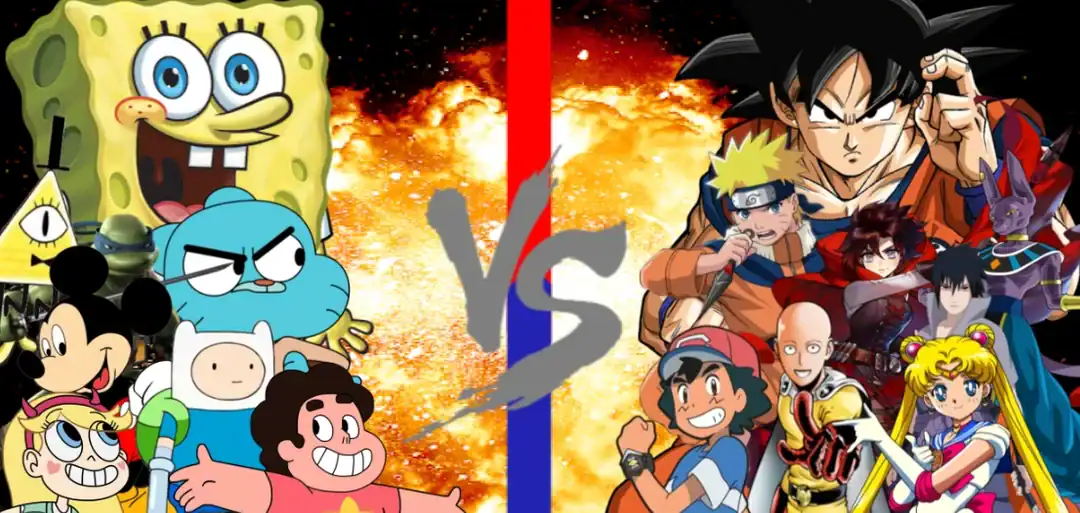 Anime vs Cartoons