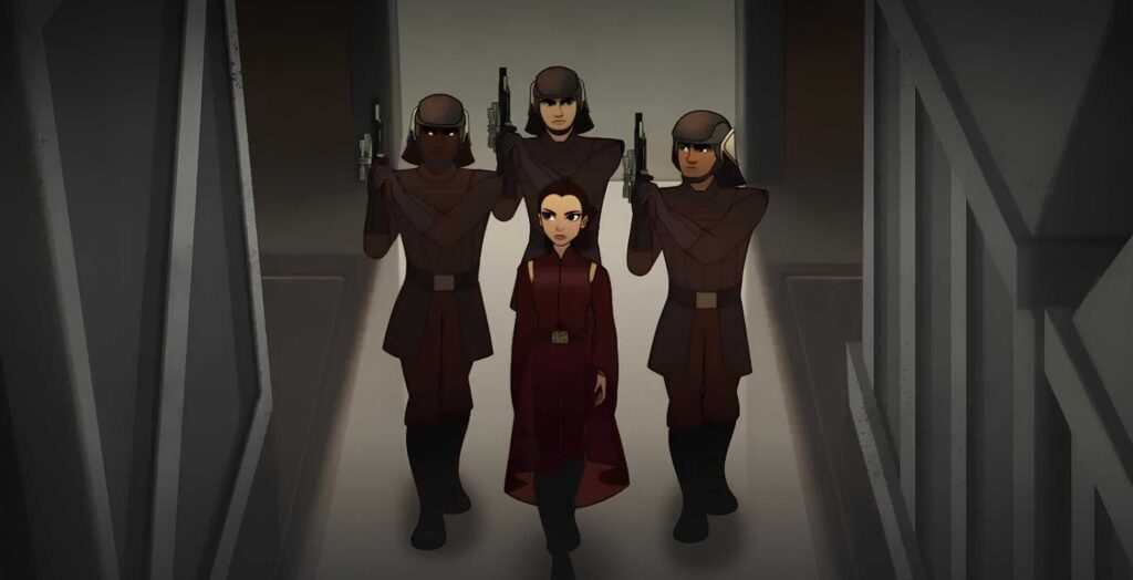 promotional image for tv series Star Wars: Forces of Destiny on Disney+