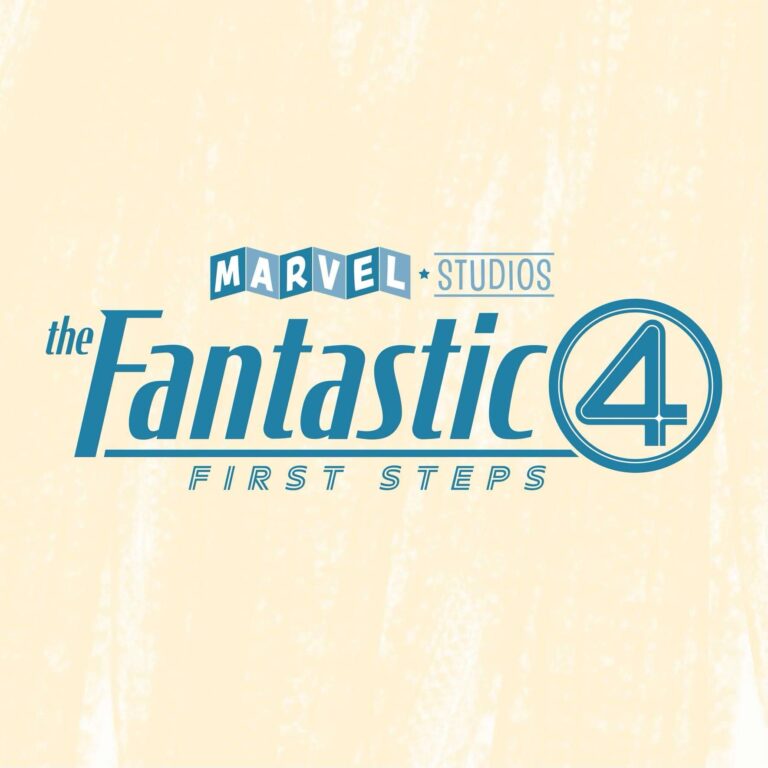 Marvel, Fantastic Four First Steps logo