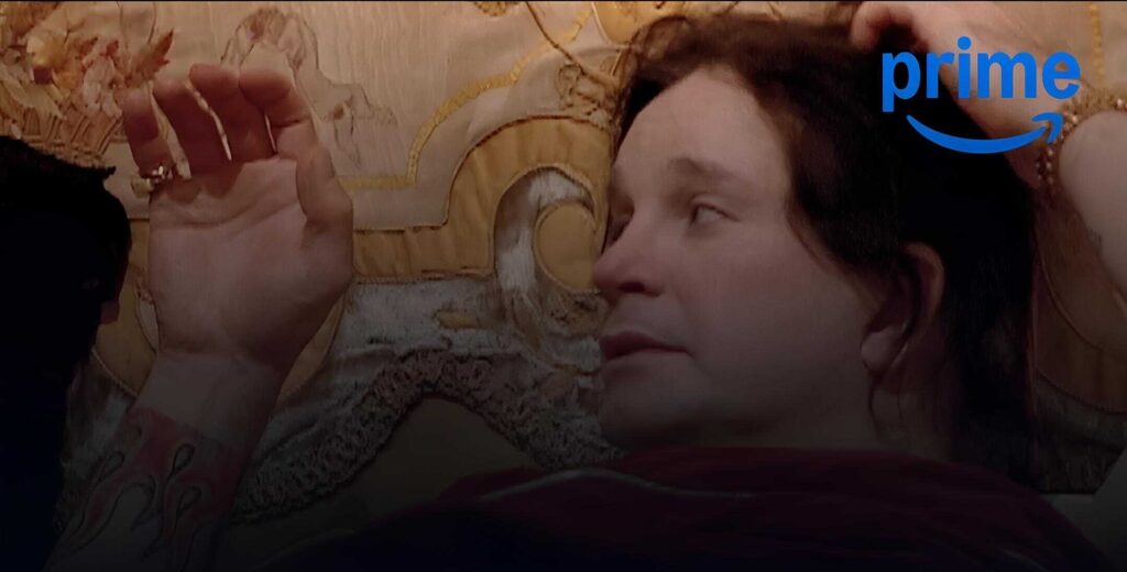 promotional image for the tv show The Osbournes available on amazon prime video