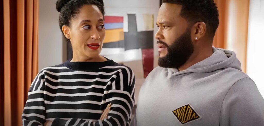 promotional image for the tv series Black-ish available on Disney plus through the Hulu bundle.