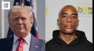 Charlamagne Tha God and Donald Trump
