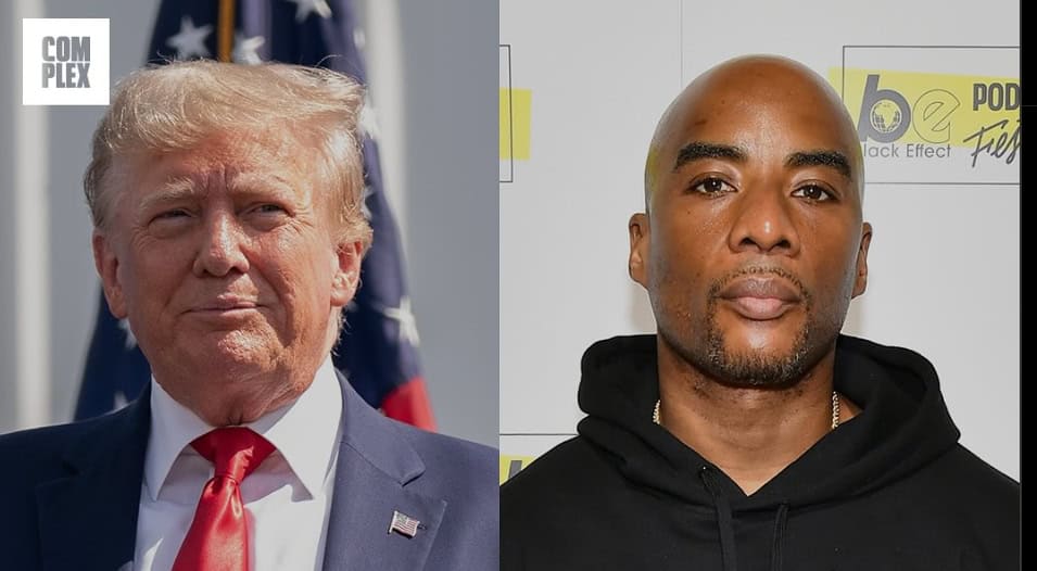 Charlamagne Tha God and Donald Trump