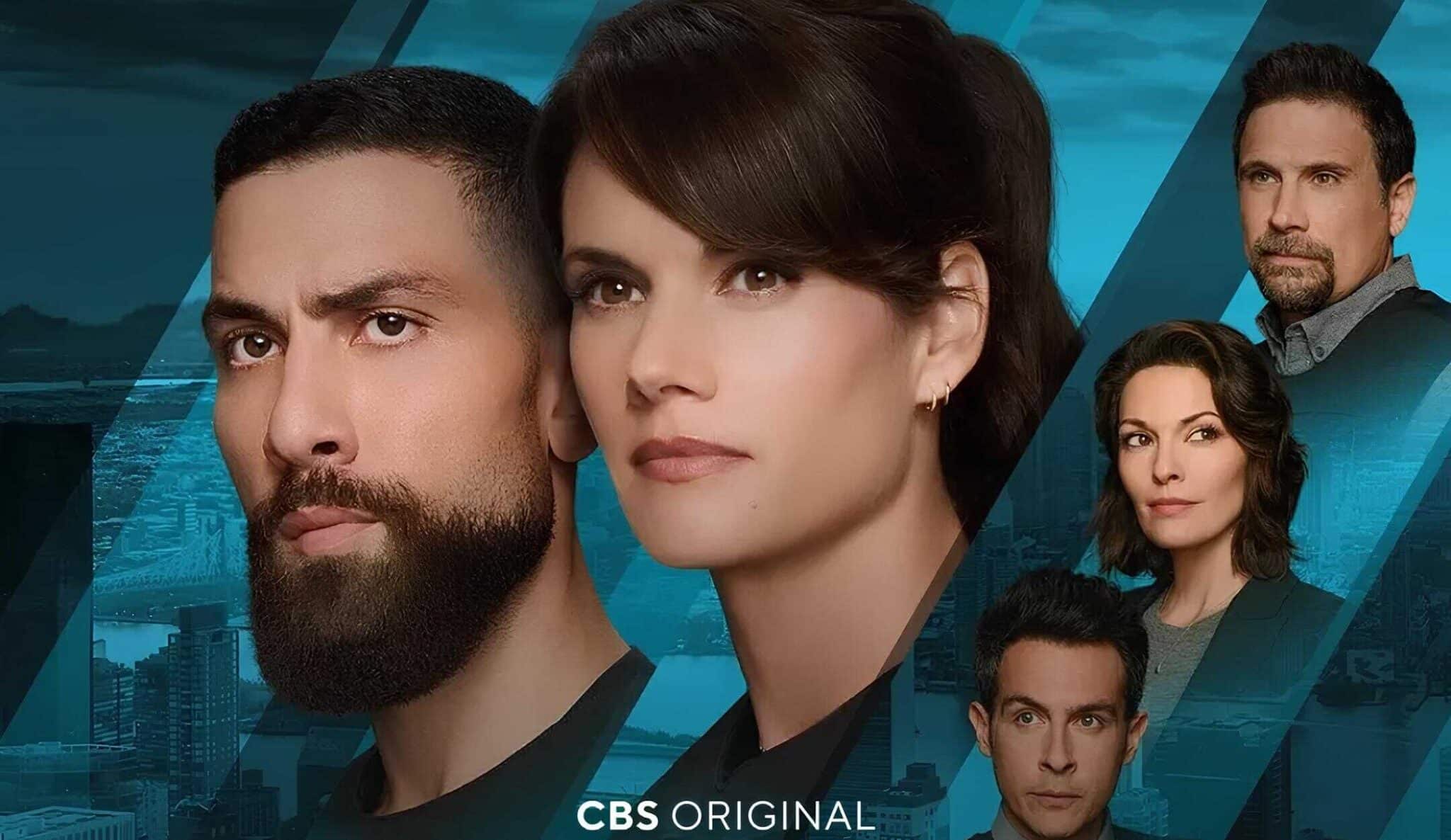 Archival promotional artwork featuring OA and Maggie, pictured for the FBI season 9 report