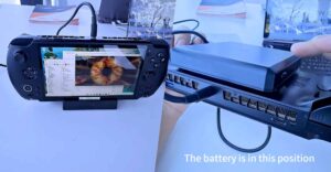 GPD Strix Halo with battery pack