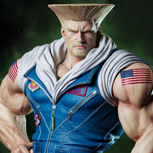 Guile from Street Fighter