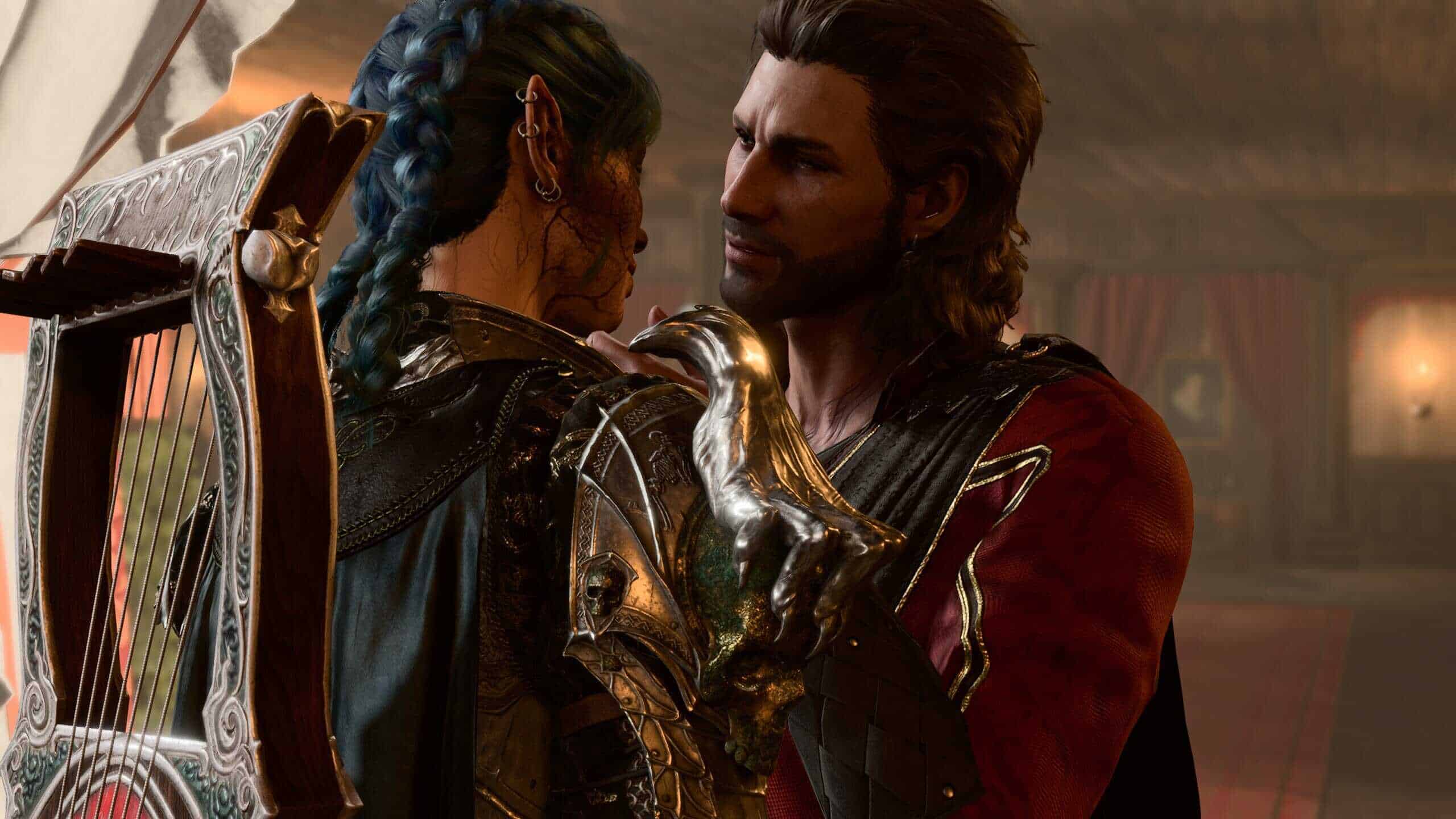 Baldur's Gate 3 mocap actors were so dedicated to the RPG's romance that they really kissed, so Larian had to make sure nothing too garlicky was nearby: "We were very careful at lunches"