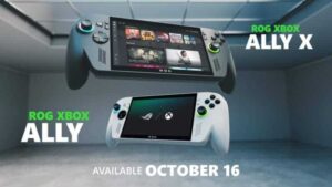 ROG Ally and ROG Xbox Ally X Launch October 16