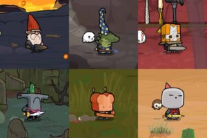 Castle Crashers Fans Are Making Extremely Cursed Characters With Steam Workshop Support