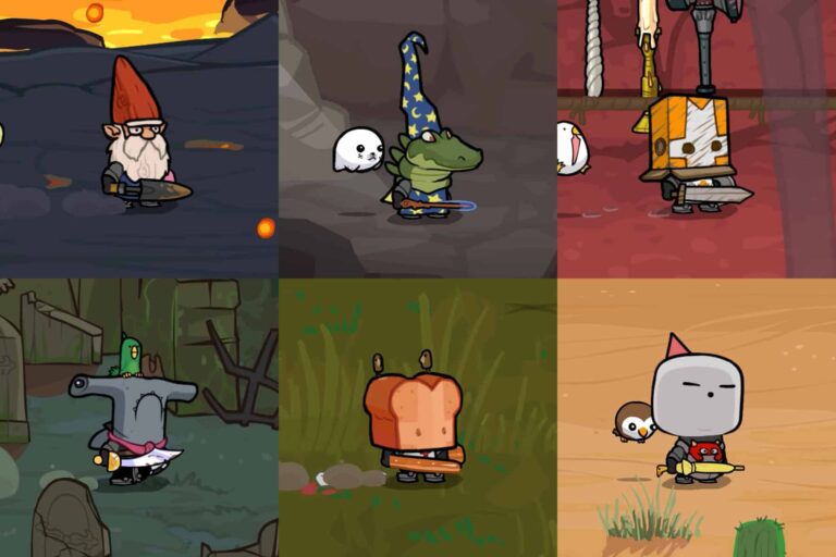 Castle Crashers Fans Are Making Extremely Cursed Characters With Steam Workshop Support