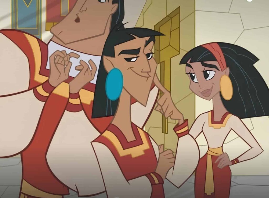 promotional image for Disney+ tv series The Emperor's New School 