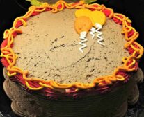 cake, halloween, decoration, chocolate, sweet, food, dessert